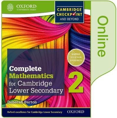 Book cover for Complete Mathematics for Cambridge Lower Secondary Book 2