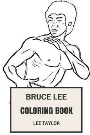 Cover of Bruce Lee Coloring Book