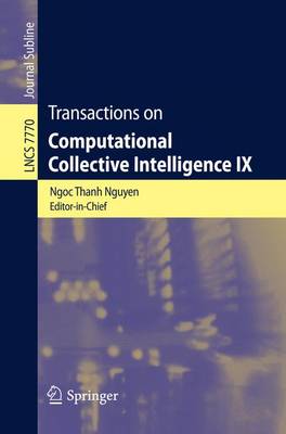 Cover of Transactions on Computational Collective Intelligence IX