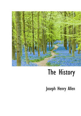 Book cover for The History