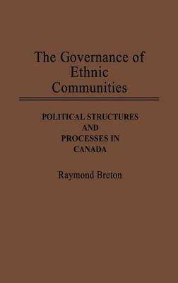 Book cover for The Governance of Ethnic Communities