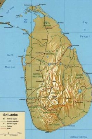 Cover of Sri Lanka Relief Map