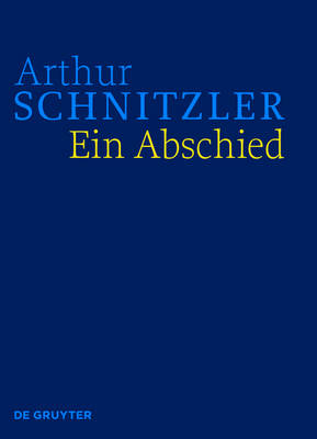 Book cover for Ein Abschied