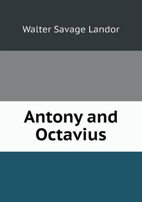 Book cover for Antony and Octavius