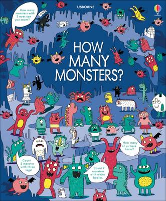 Book cover for How Many Monsters?