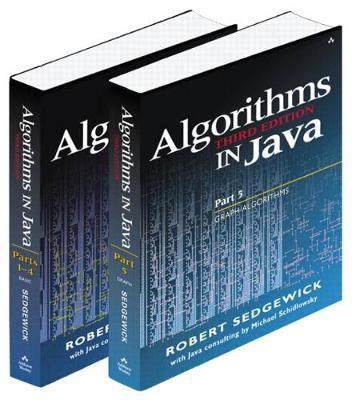 Book cover for Bundle of Algorithms in Java, Third Edition, Parts 1-5