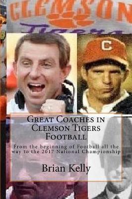 Book cover for Great Coaches in Clemson Tigers Football