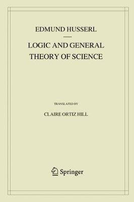 Cover of Logic and General Theory of Science