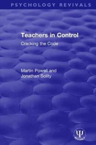 Cover of Teachers in Control