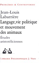 Cover of Langage, Vie Politique Et Mouvements Des Animaux