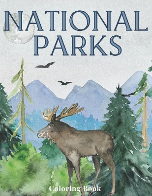 Cover of National Parks Coloring Book