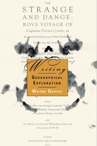 Cover of Writing Geographical Exploration