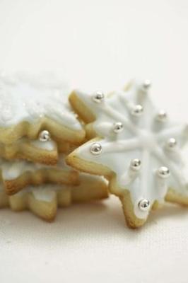 Cover of Recipe Journal Snowflakes Cookies Photo