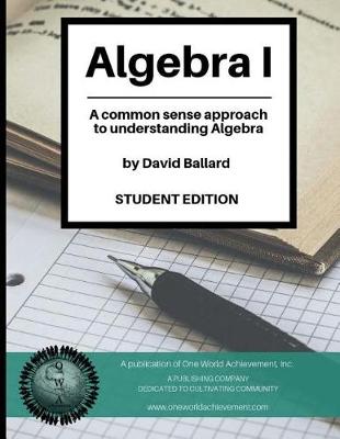 Book cover for Algebra I (Student Edition)