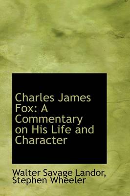 Book cover for Charles James Fox