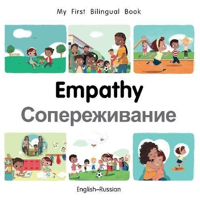 Book cover for My First Bilingual Book-Empathy (English-Russian)