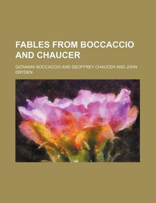 Book cover for Fables from Boccaccio and Chaucer