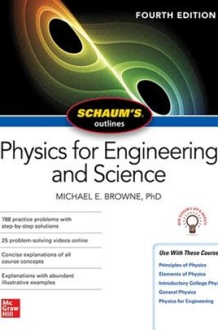 Cover of Schaum's Outline of Physics for Engineering and Science, Fourth Edition