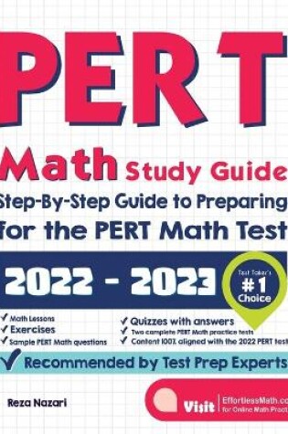 Cover of PERT Math Study Guide