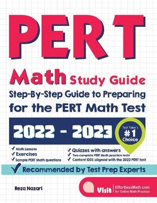 Book cover for PERT Math Study Guide