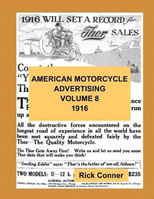 Book cover for American Motorcycle Advertising Volume 8