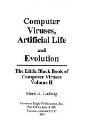 Cover of Computer Viruses, Artificial Life and Evolution