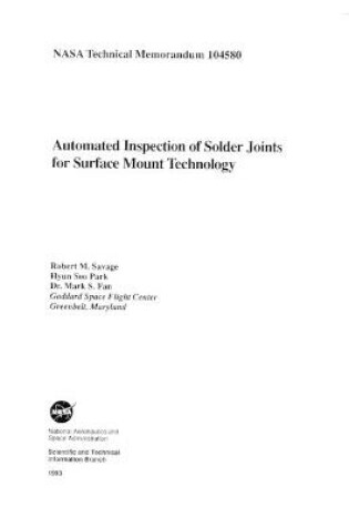 Cover of Automated inspection of solder joints for surface mount technology