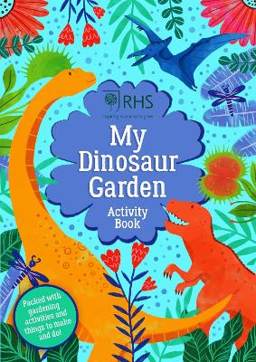 Book cover for My Dinosaur Garden Activity Book