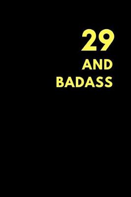 Book cover for 29 and Badass