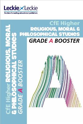 Cover of Higher Religious, Moral & Philosophical (RMPS) Grade Booster for SQA Exam Revision