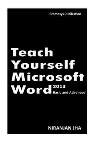 Cover of Teach Yourself Microsoft Word 2013