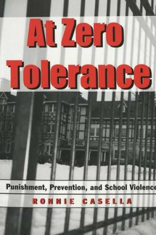 Cover of At Zero Tolerance