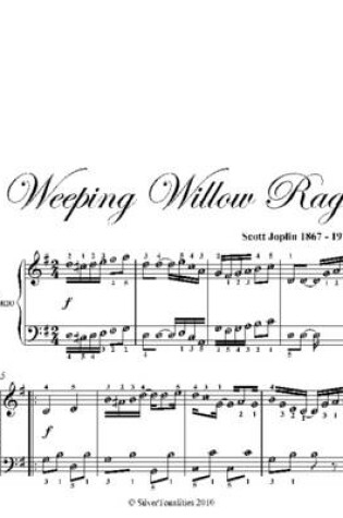 Cover of Weeping Willow Rag Easy Piano Sheet Music