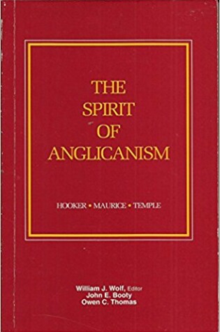 Cover of The Spirit of Anglicanism