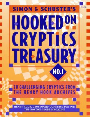 Book cover for Simon & Schuster Hooked on Cryptics Treasury #1