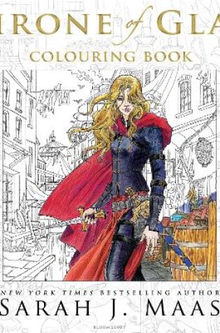 Cover of The Throne of Glass Colouring Book