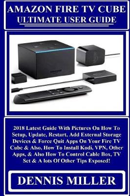 Book cover for Amazon Fire TV Cube Ultimate User Guide