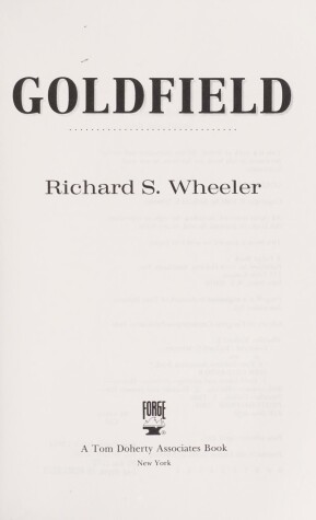 Book cover for Goldfield