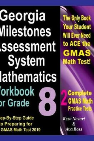 Cover of Georgia Milestones Assessment System Mathematics Workbook for Grade 8
