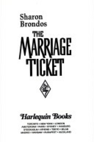 Cover of The Marriage Ticket