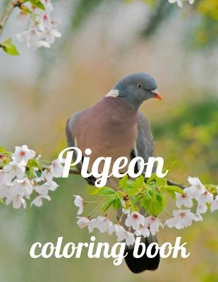 Book cover for Pigeon coloring book