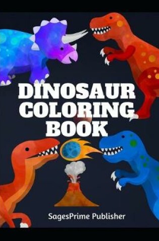 Cover of Dinosaur Coloring Book