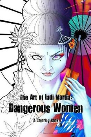 Cover of Art of Indi Martin Coloring Book