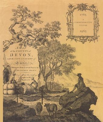 Book cover for Benjamin Donn's Map of Devon 1765