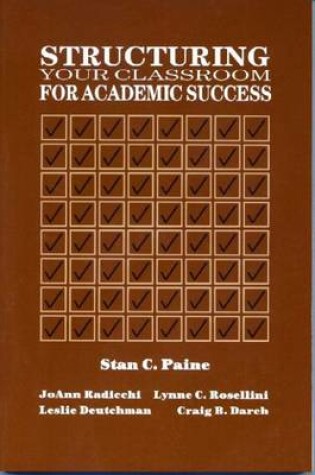 Cover of Structuring Your Classroom for Academic Success