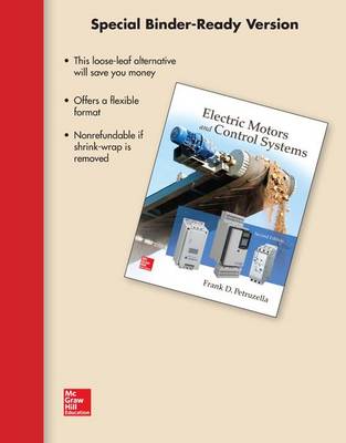 Book cover for Loose Leaf for Electric Motors and Control Systems