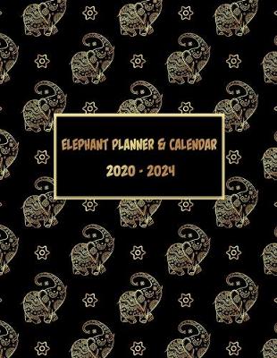 Book cover for Elephant Planner & Calendar 2020-2024