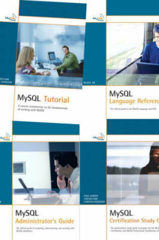 Cover of The complete set of definitive guides from MySQL Press