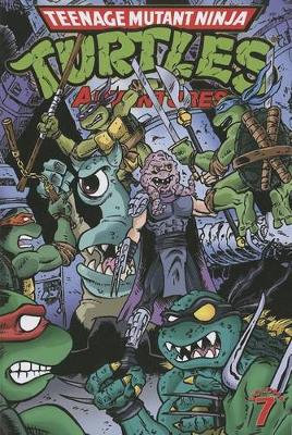 Book cover for Teenage Mutant Ninja Turtles Adventures Volume 7