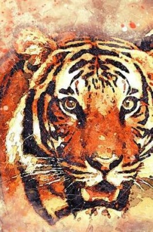 Cover of Painted Tiger Face Big Cat Journal